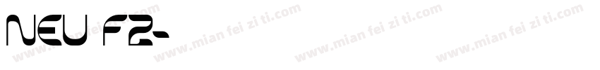 NEU F2字体转换